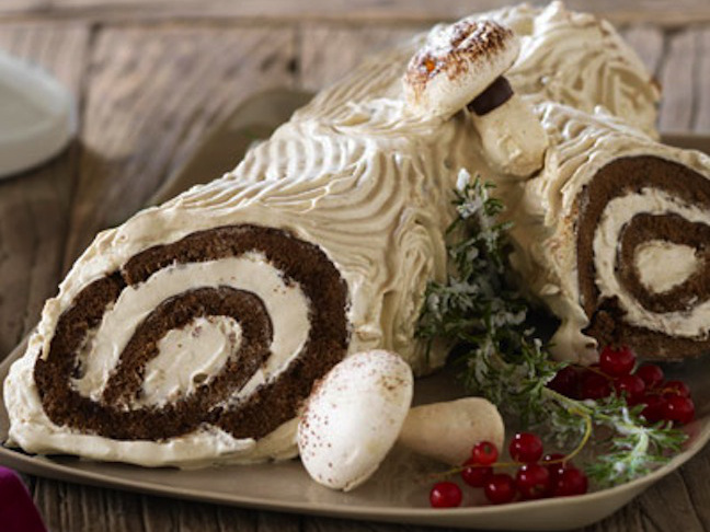 Mocha Yule Log