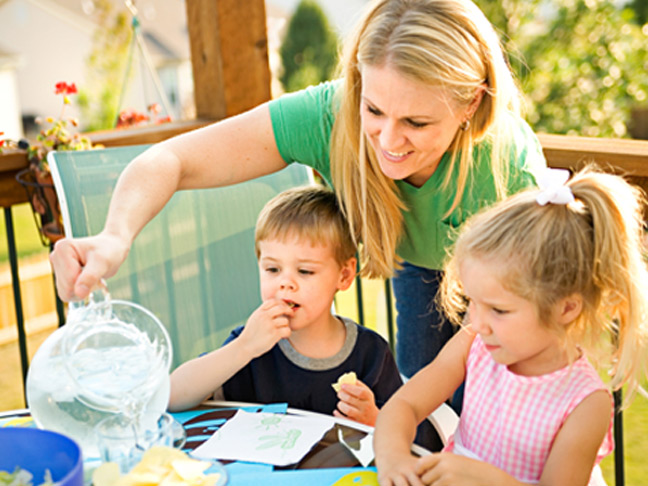 Eat a meal al fresco