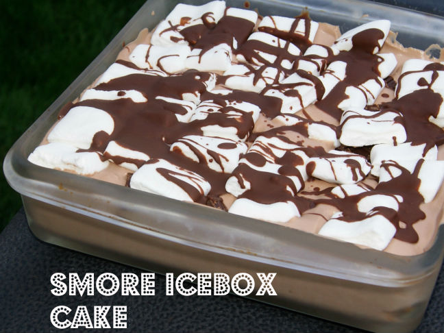 S'mores Icebox Cake