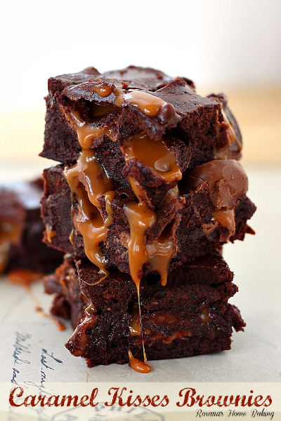 Caramel Kissed Brownies