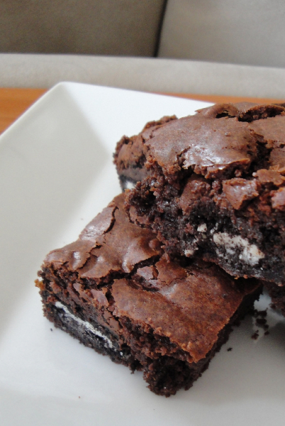 Outrageous Oreo Brownies