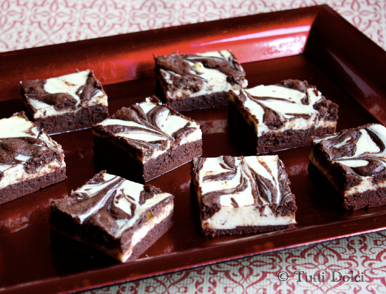 Peppermint Cheesecake Brownies