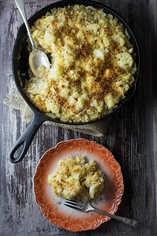 Baked Cauliflower Risotto