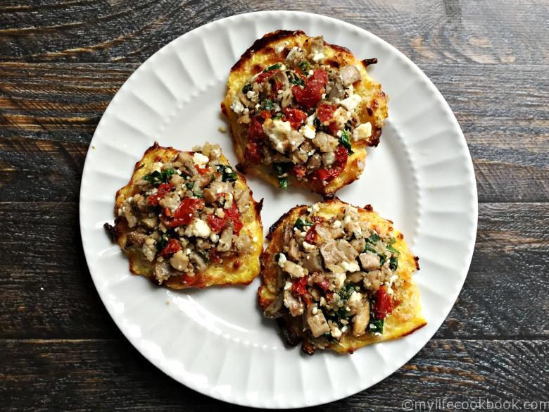 Stuffed Cauliflower Rounds