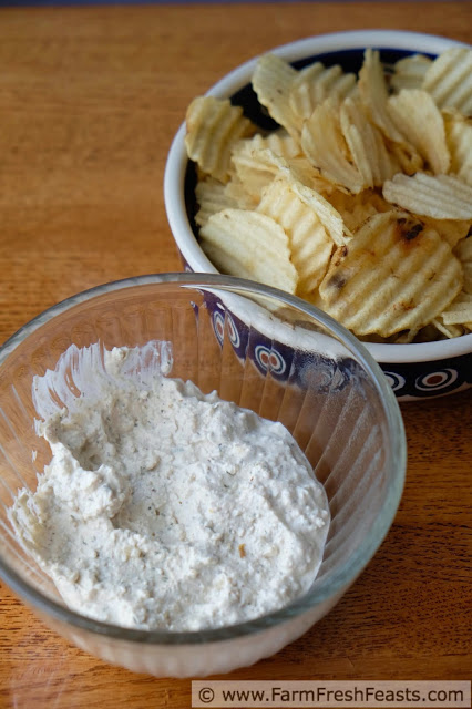 Spiced Cottage Cheese Dip