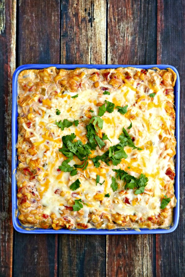 Hot Mexican Corn Dip