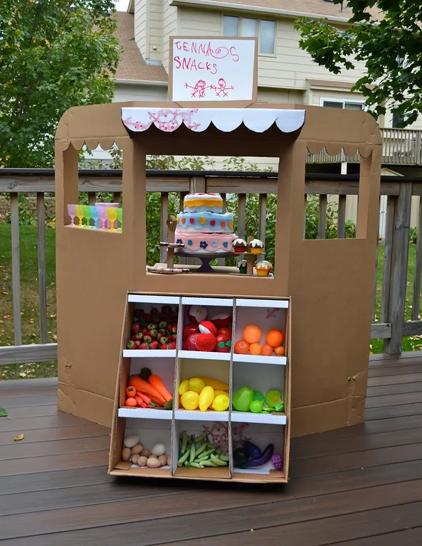 Cardboard Grocery Store