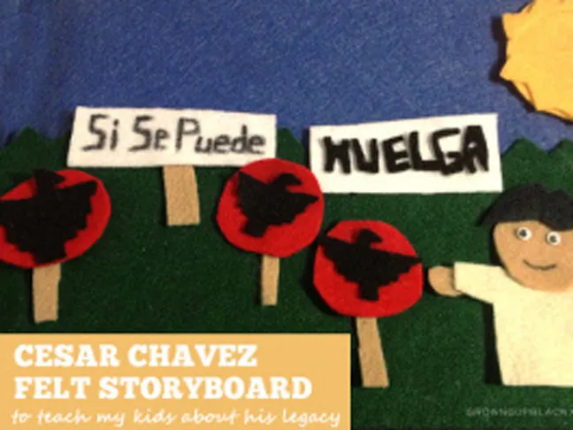 Cesar Chavez Felt Storyboard