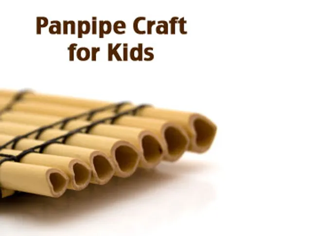 Panpipe Craft for Kids