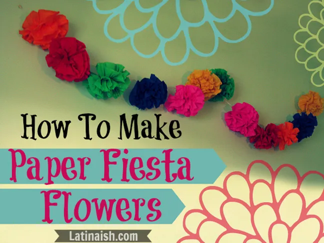 Craft Around The World Mexican Paper Flowers-Makes 8 – American Crafts