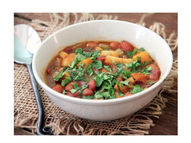 Hearty Root Vegetable Bean Soup