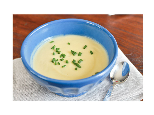 Cauliflower and Chive Soup