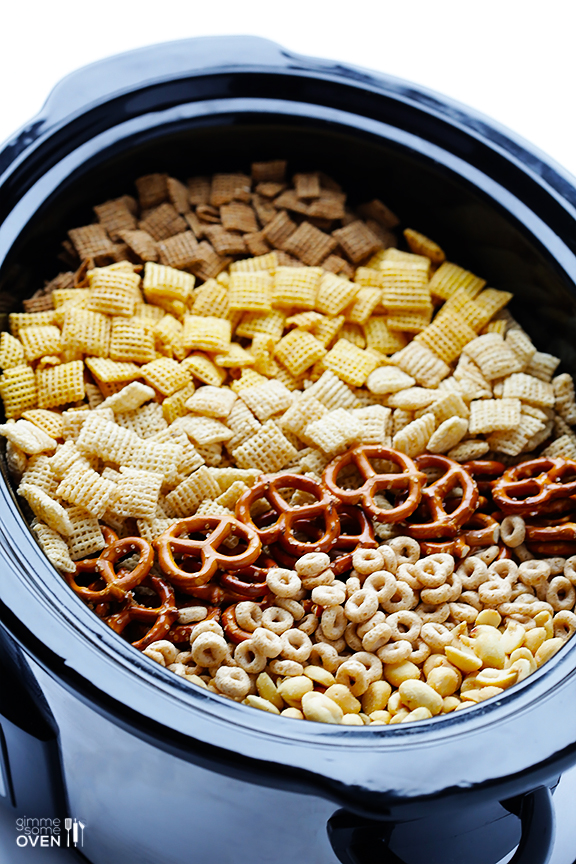 Slow Cooker Chex Mix 
