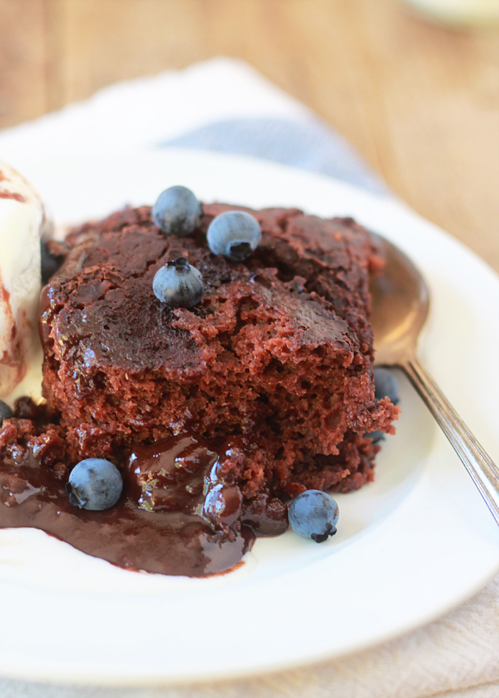 Slow Cooker Hot Fudge Pudding Cake