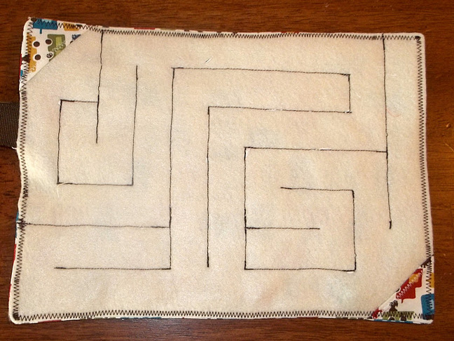 DIY Fabric Maze