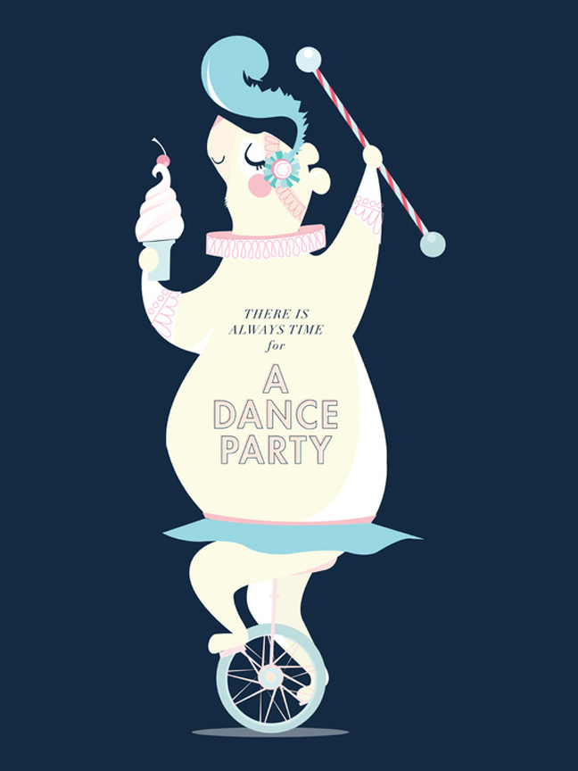 Always Time for a Dance Party Print