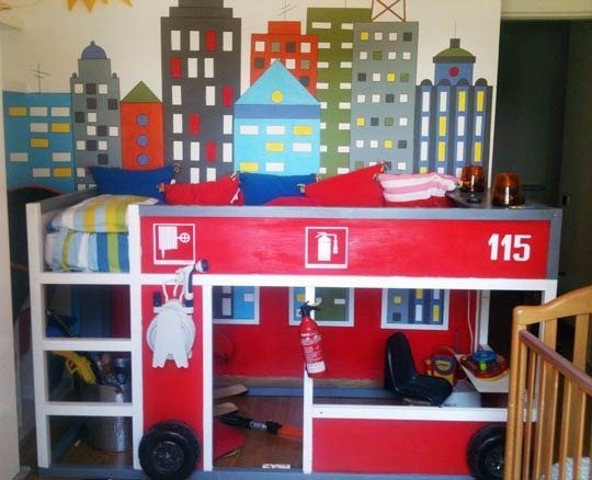 Fire Truck Bunk