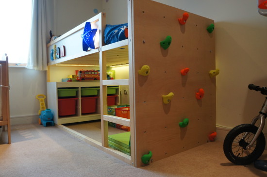 Rock Wall Climbing Bunk