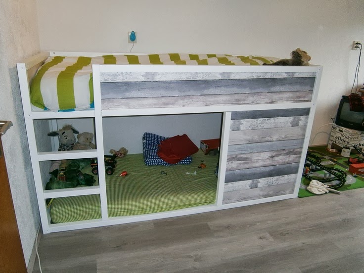 Distressed Woodland Bunk