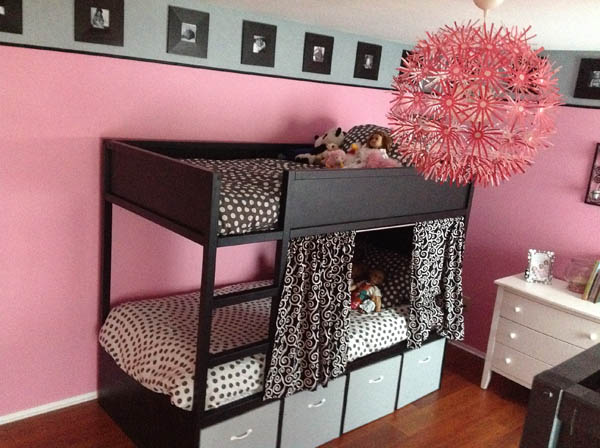 Elevated Bottom Bunk