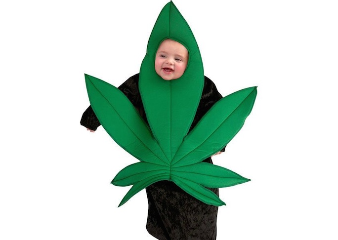 A Marijuana Leaf