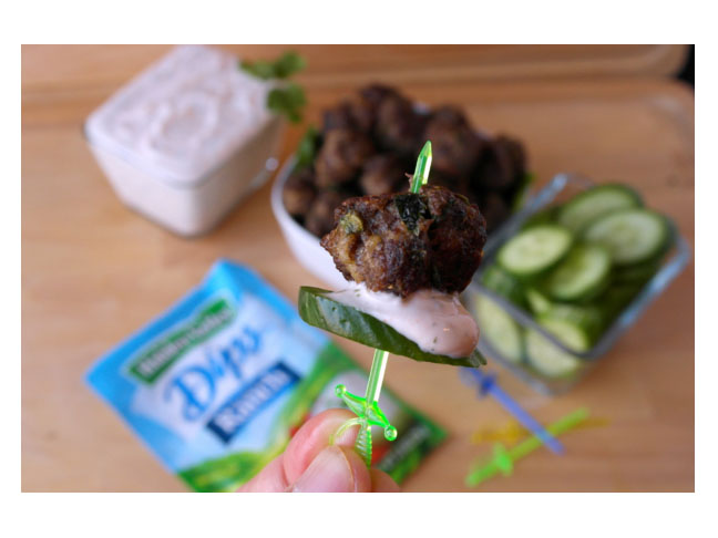 Vietnamese Inspired Mini Meatballs