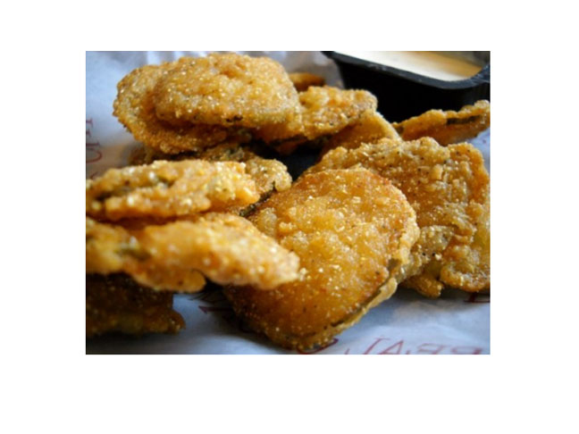 Hot Fried Pickles