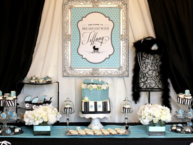 Breakfast with Tiffany Theme