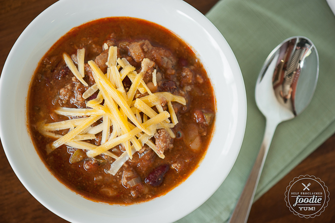 Game Day Beer Chili 
