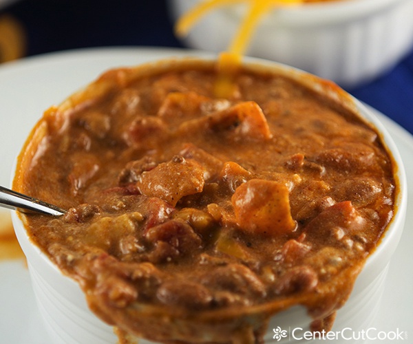 Loaded Slow Cooker Chili 
