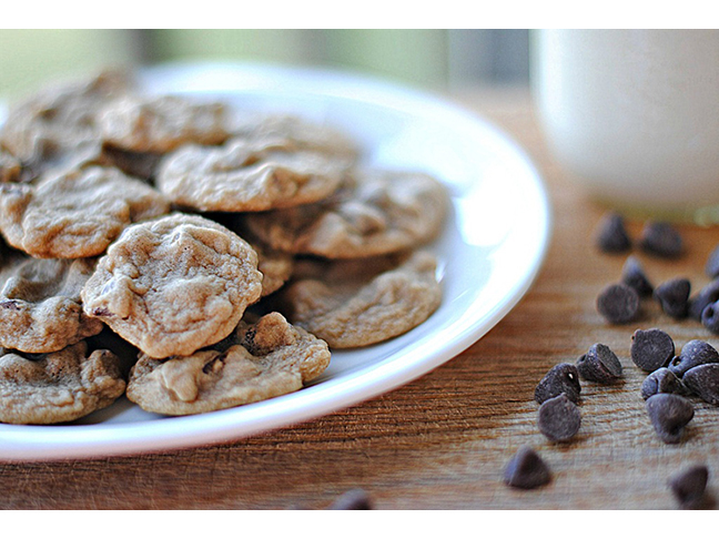 Skinny Chocolate Chip Cookies