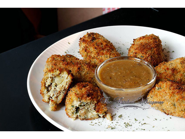 Baked Chicken Croquettes