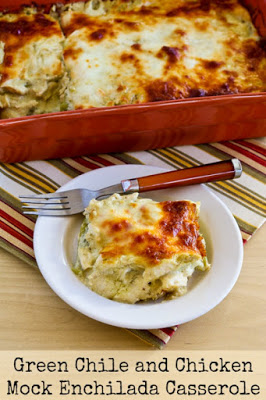 Green Chile & Chicken Mock Casserole