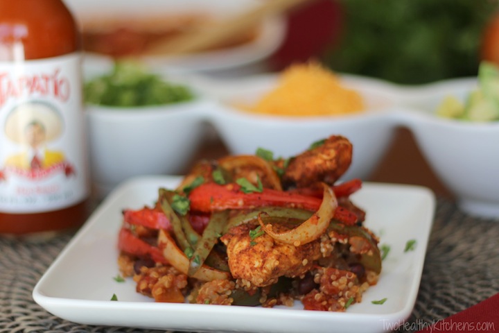 Fajita Quinoa Bake