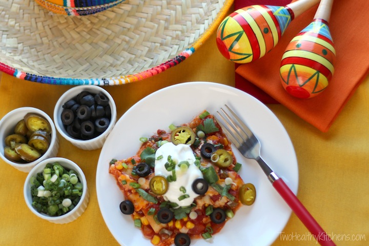 Baked Mexican Ravioli Casserole