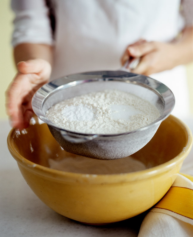 Swap a Strainer for a Flour Sifter.