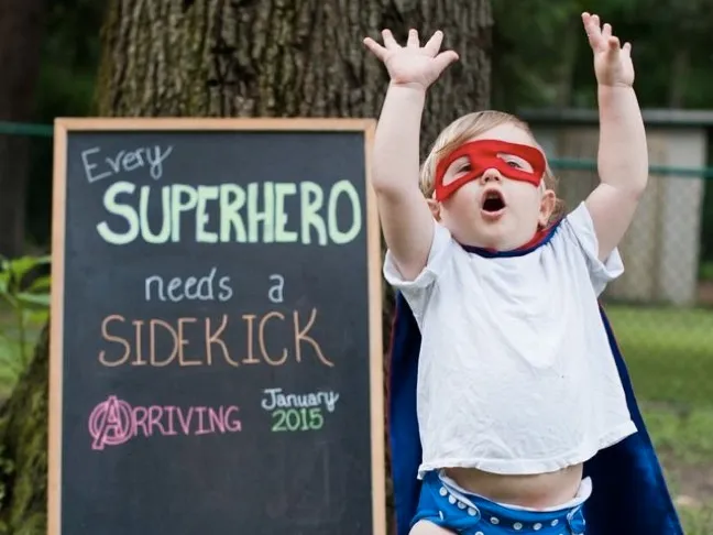 Superhero Sibling Surprise