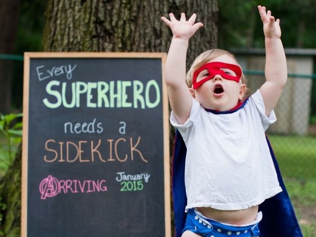 Superhero Sibling Surprise