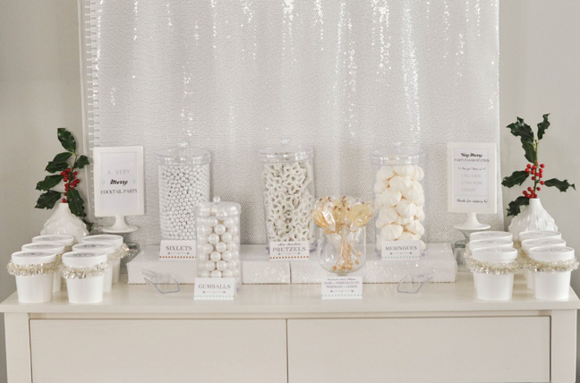 Candy Favor Bar Setup