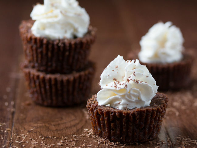 Black Forest Brownie Bites