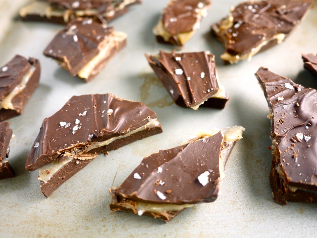 Salted Caramel Paleo Bark