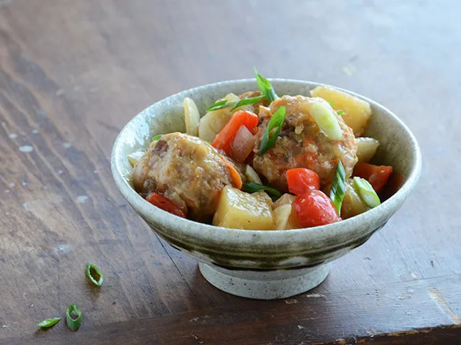 Sweet and Sour Turkey Meatballs