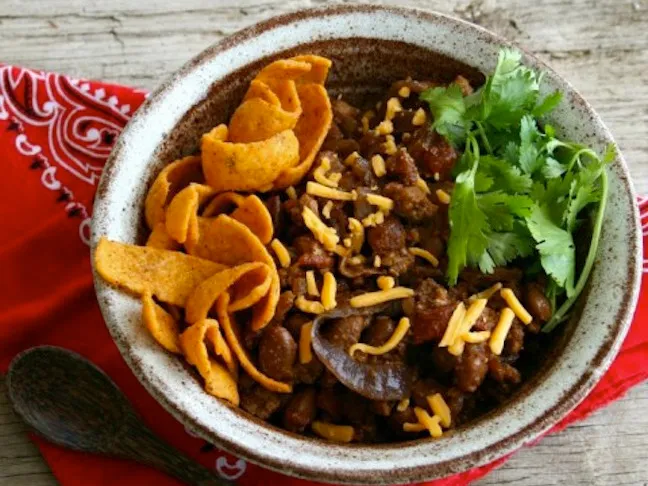 Healthier Santa Fe Frito Pie 