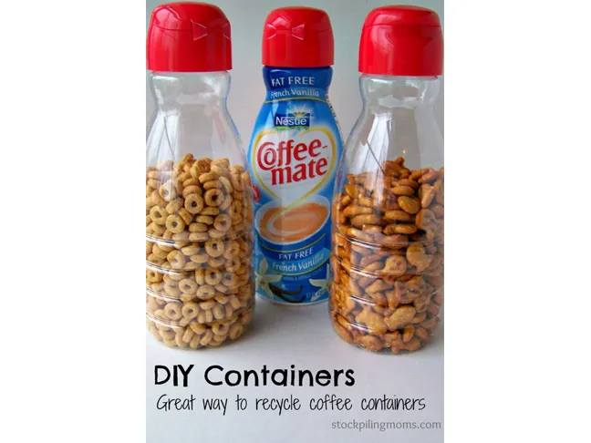 Recycled Snack Containers