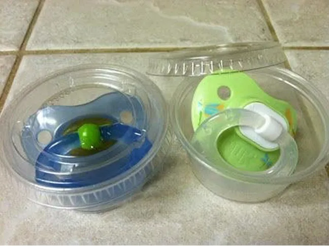 Pacifier To-Go Cups