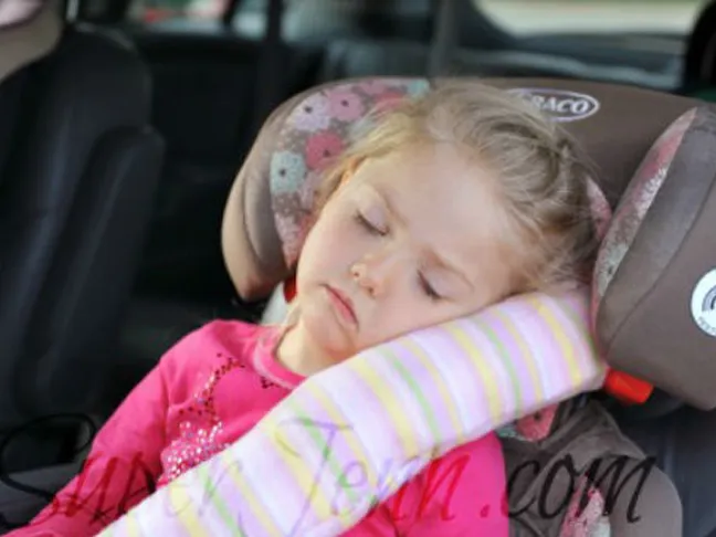 DIY Seatbelt Pillow