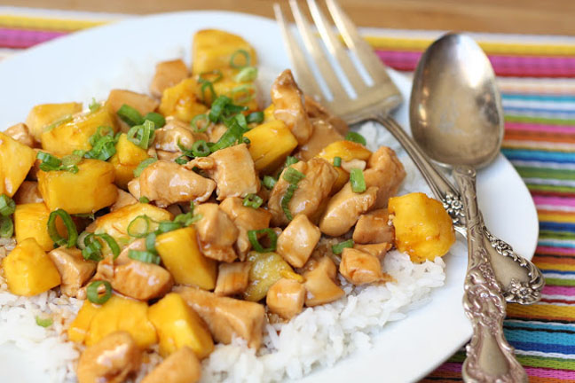 Teriyaki Chicken with Pineapple