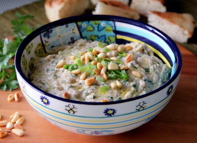 Fire Roasted Eggplant Dip