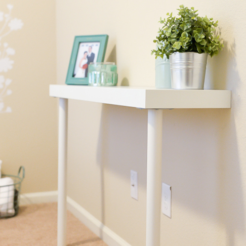 Narrow Side Table from Hey, Let's Make Stuff