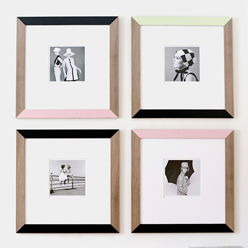 Colorblocked Frames from Ikea Sweden